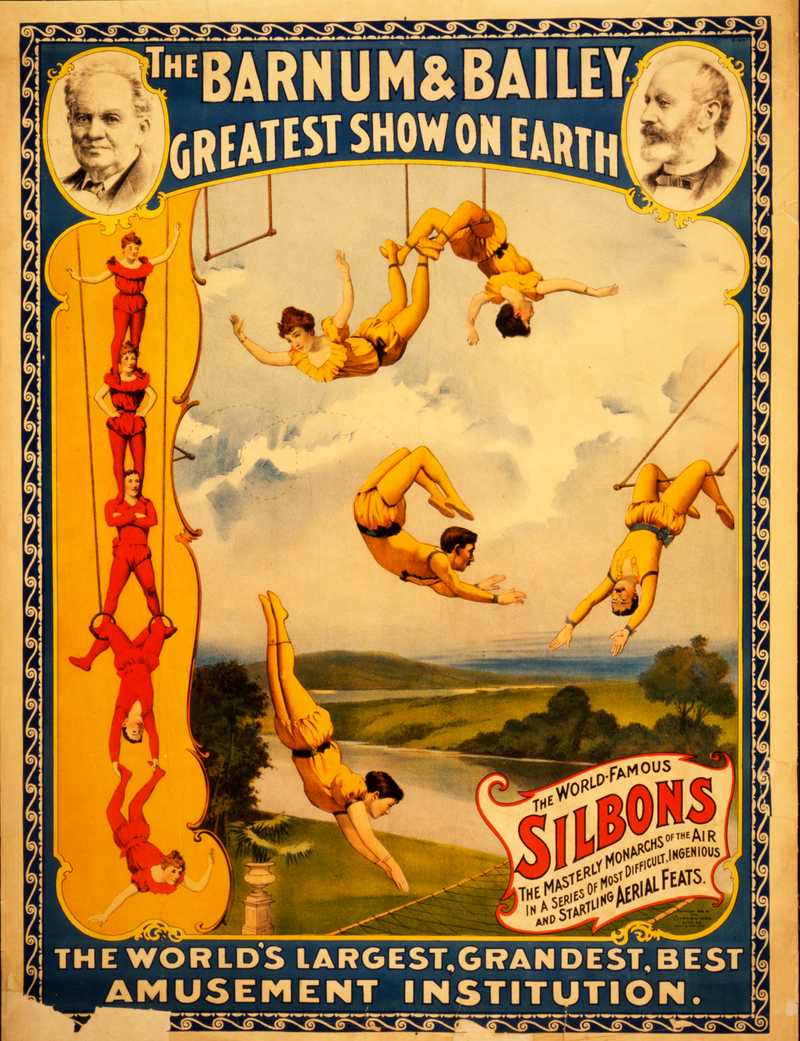 Barnum Bailey Trapeeze Circus