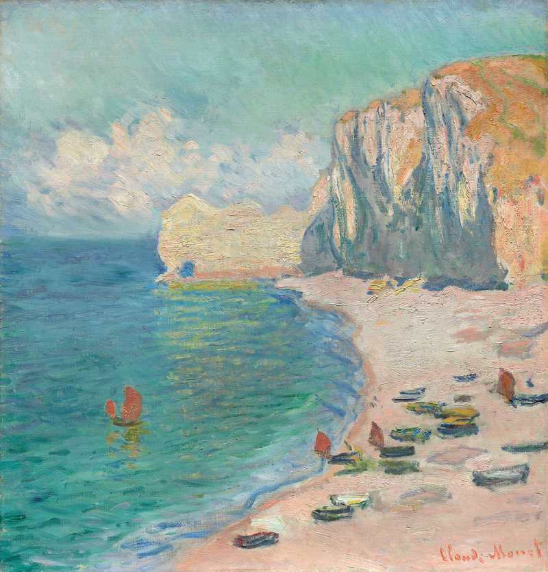 Strand bei Falaise d'Amon