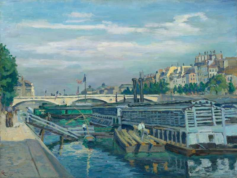 The Bridge of Louis Philippe 1875