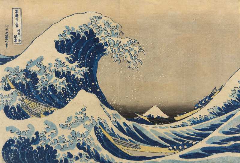 Under the Wave off Kanagawa 1830