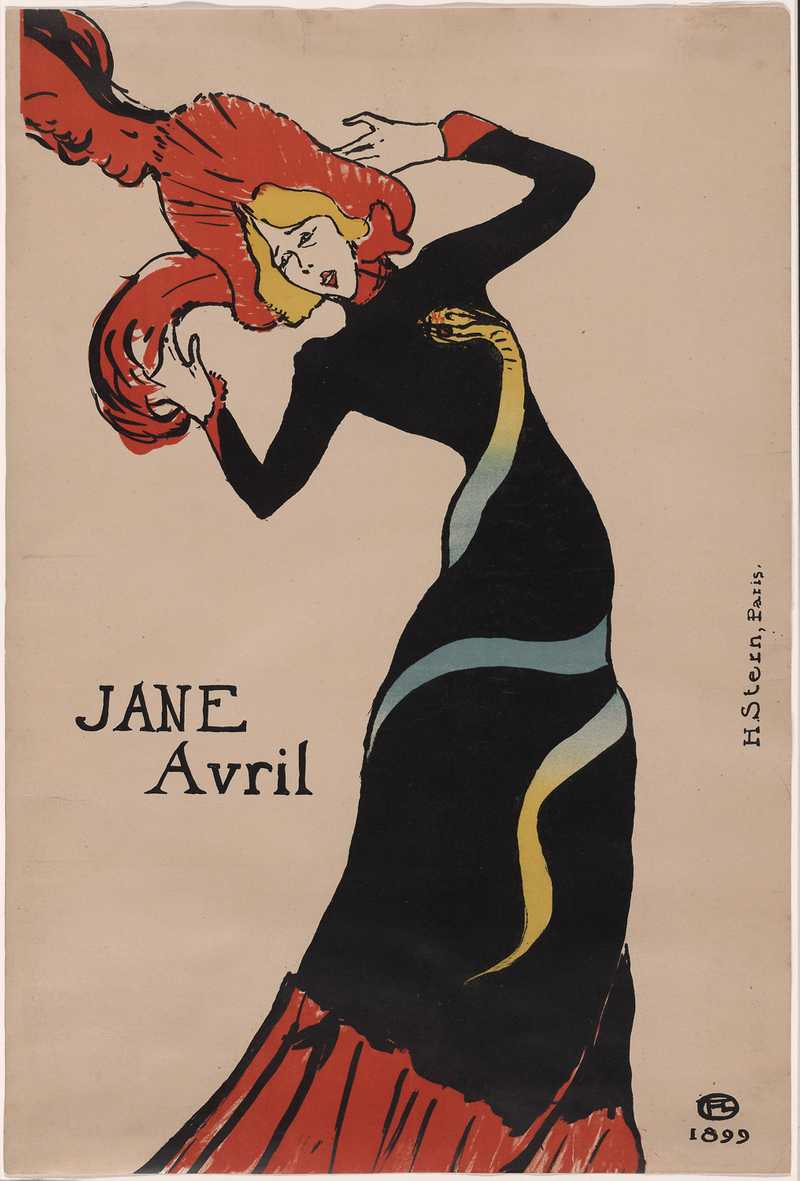 Jane Avril, 1899