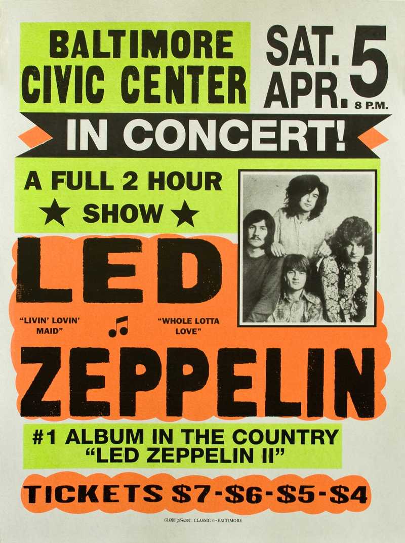 Led Zeppelin concert