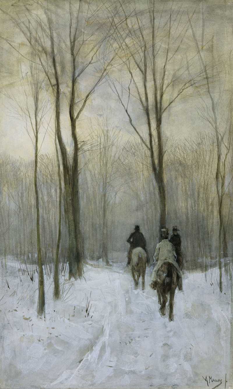 Reiter im Haagse Bos